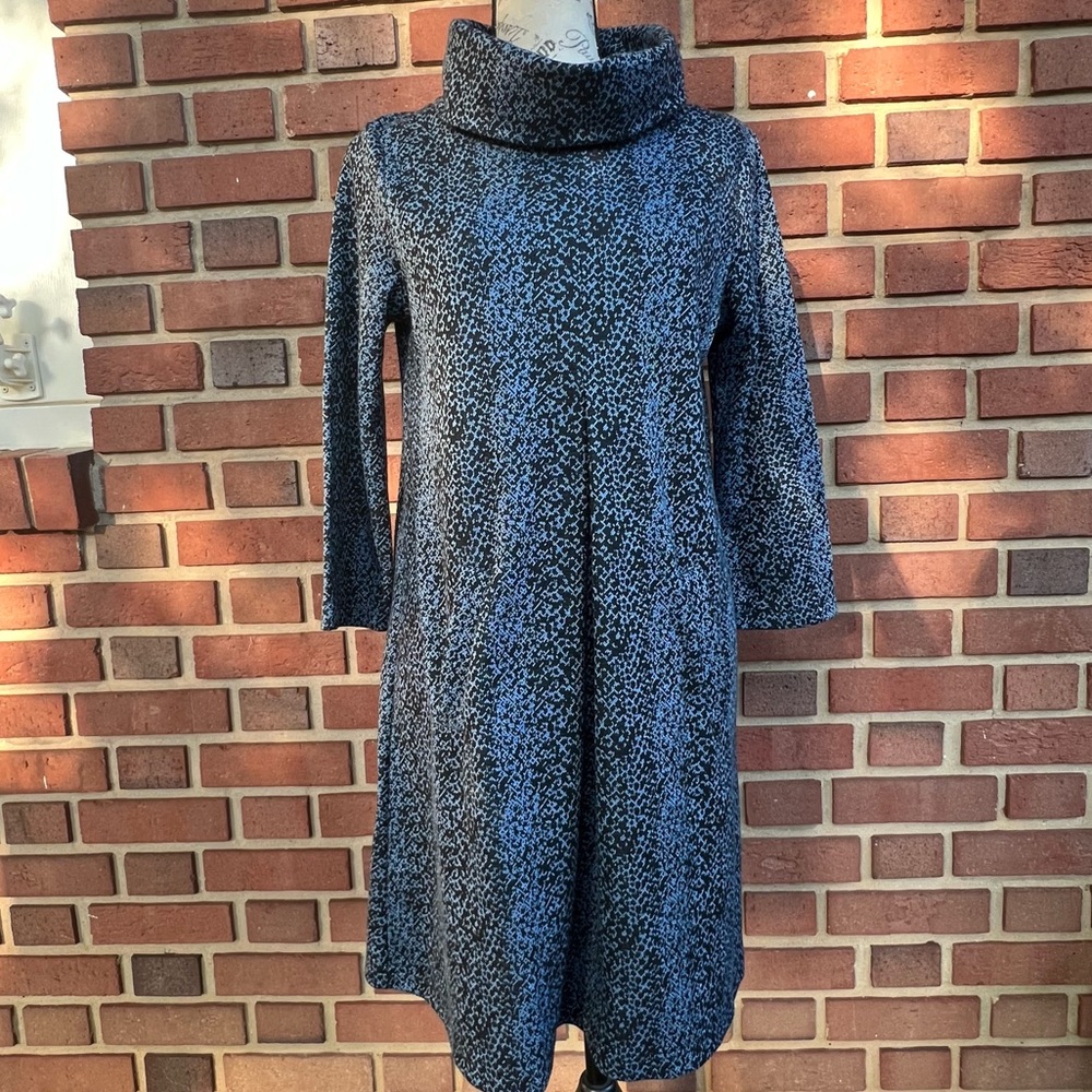 Tyler Boe Reptile Print Sweater Dress
